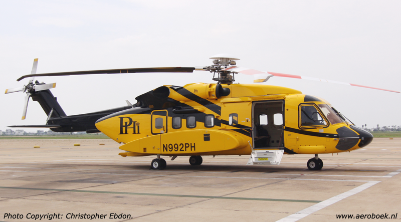 N992PH, Sikorsky S-92A, Petroleum Helicopters Inc, at KGLS